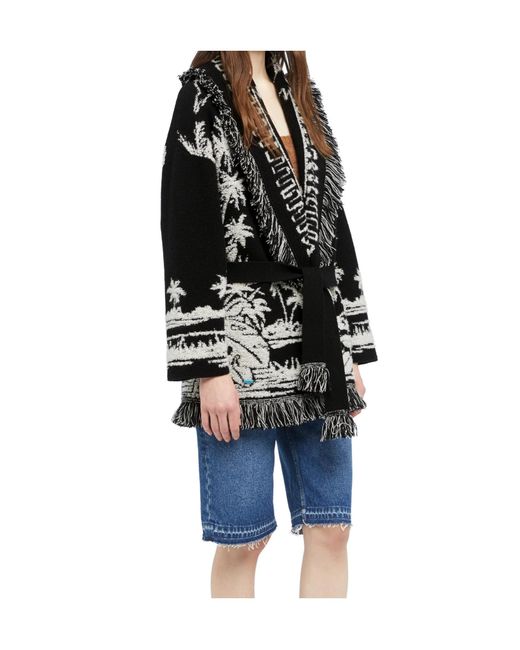 Alanui Black Sweaters