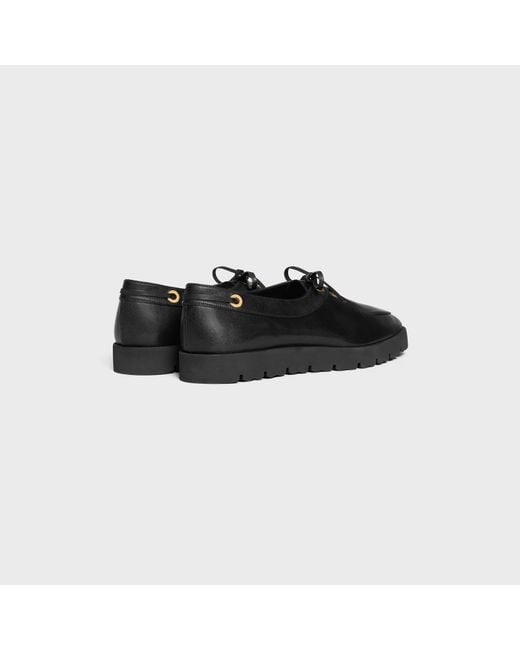 Céline Black Deck Loafer for men