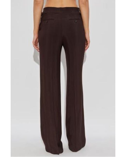 Tom Ford Brown Wide Leg Pants