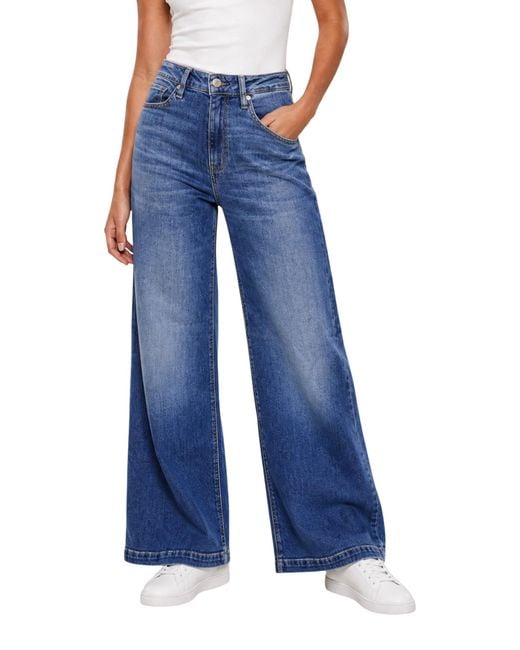 Guess Blue Belt-Loop Jeans
