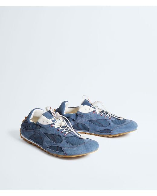 Bottega Veneta Blue Orbit Flash Sneakers for men