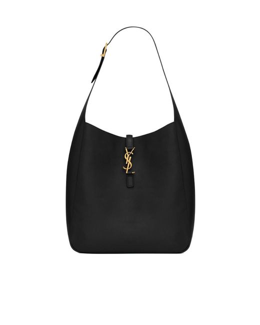 Saint Laurent Black Le 5 À 7 Large Shoulder Bag