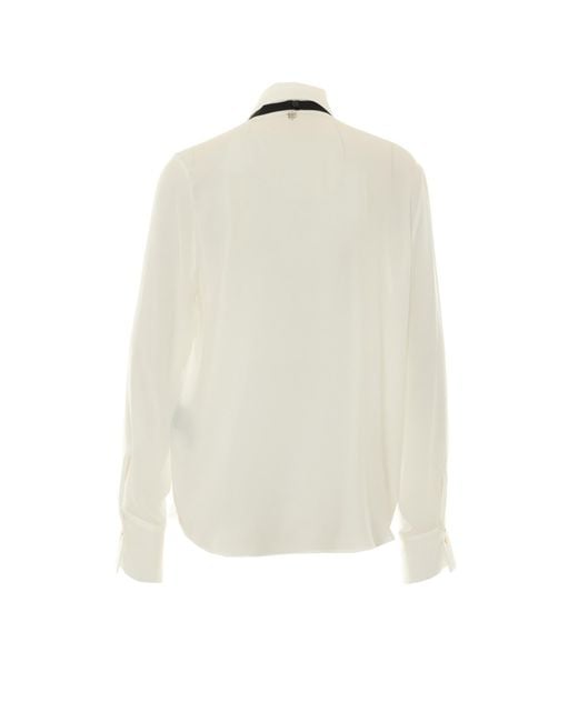 Aniye By White Pleated Shirt