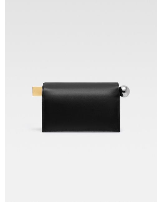 Jacquemus Black Rond Carré Small Clutch Bag