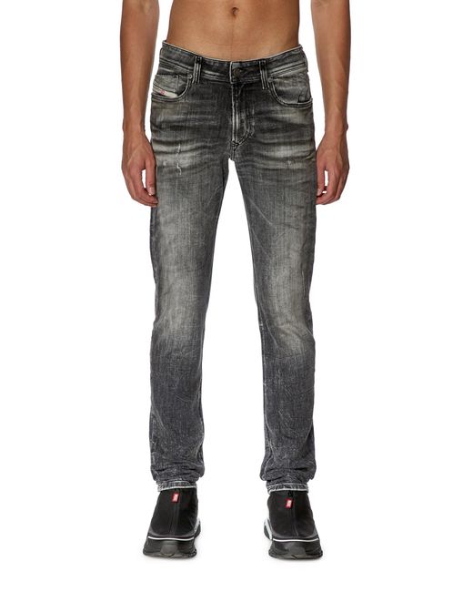 DIESEL Gray 1979 Sleenker Skinny Jeans for men