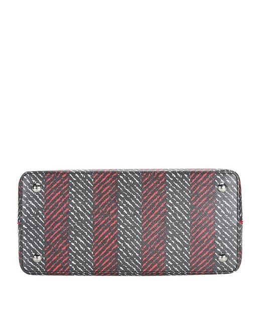 Fendi Red Logo Handbag