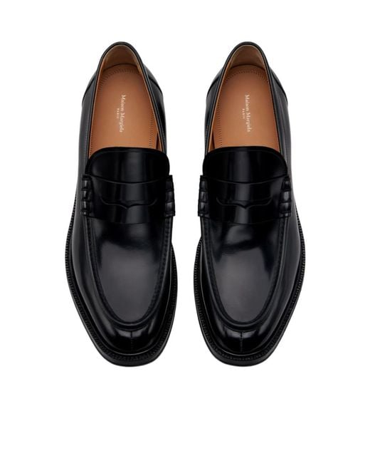 Maison Margiela Black Heel-Less Loafer for men