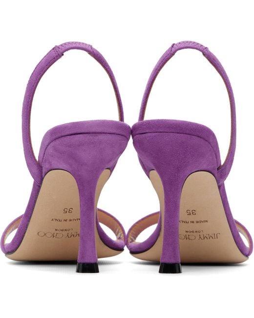 Jimmy Choo Pink Jenn 85 High-Heeled Sandals