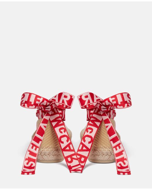 Stella McCartney Pink Color-Block Espadrilles