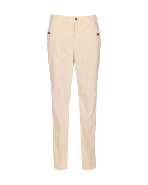 Liu Jo Natural Belt Loop Casual Pants