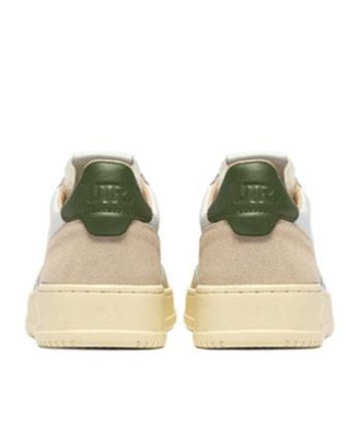 Autry Natural Medialist Low-Top Sneakers