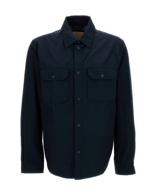 Woolrich Blue Light Over-Shirt Ramar for men