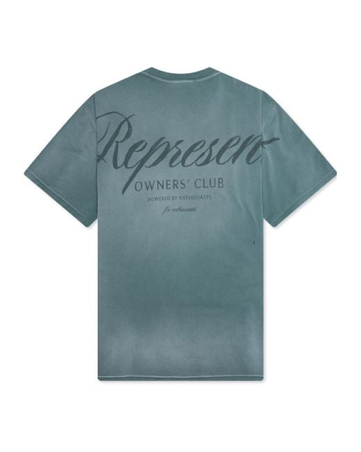 Represent Blue Owners' Club Logo T-Shirt for men