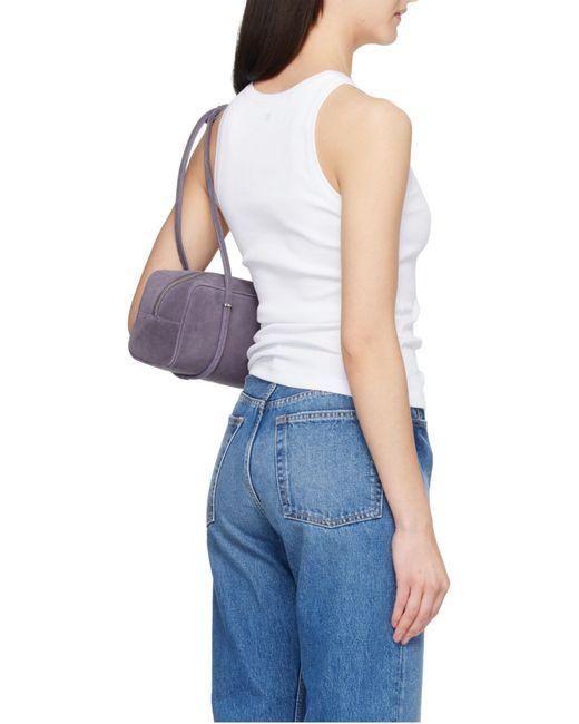 AMI White Ami De Coeur Ribbed Tank Top
