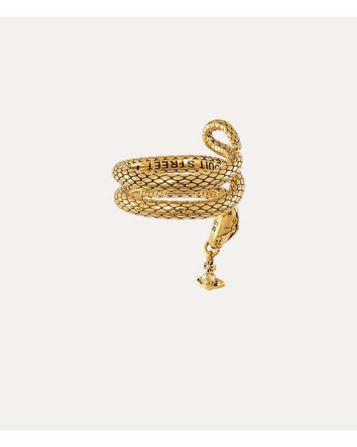 Vivienne Westwood Metallic Albane Coil Ring