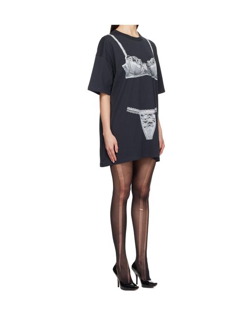 VAQUERA Blue Phantom Mini Dress