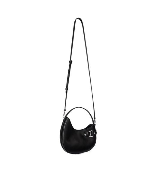 Ralph Lauren White Tasha Small Shoulder Bag