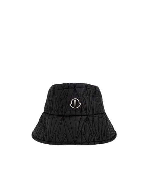 Moncler Brown Collaboration Embroidered Logo Bucket Hat for men