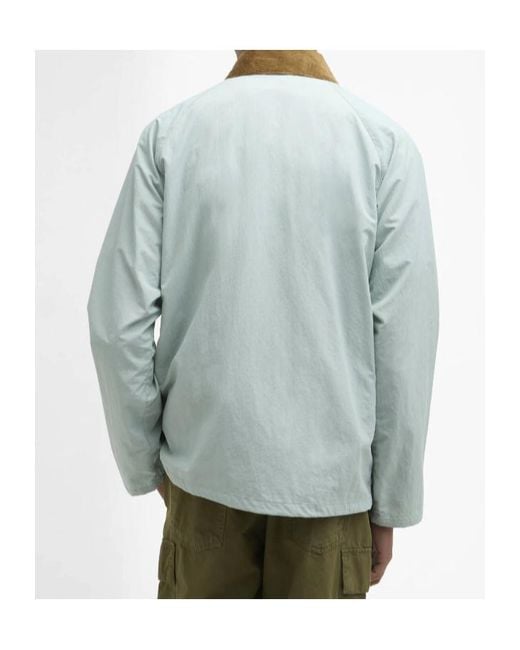 Barbour Green Modified Solway Showerproof Jacket for men