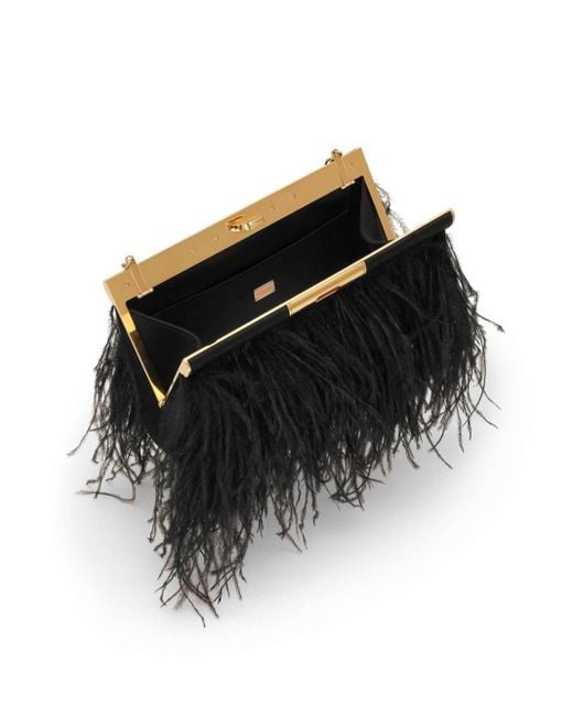 Dolce & Gabbana Black Medium Marlene Shoulder Bag