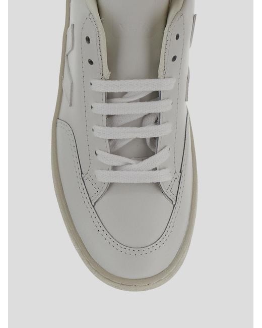 Veja Gray V-12 Lace-Up Sneakers for men