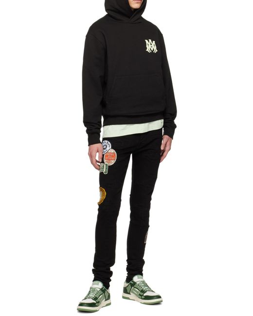 Amiri Green Tie Low Upper Board Shoes for men
