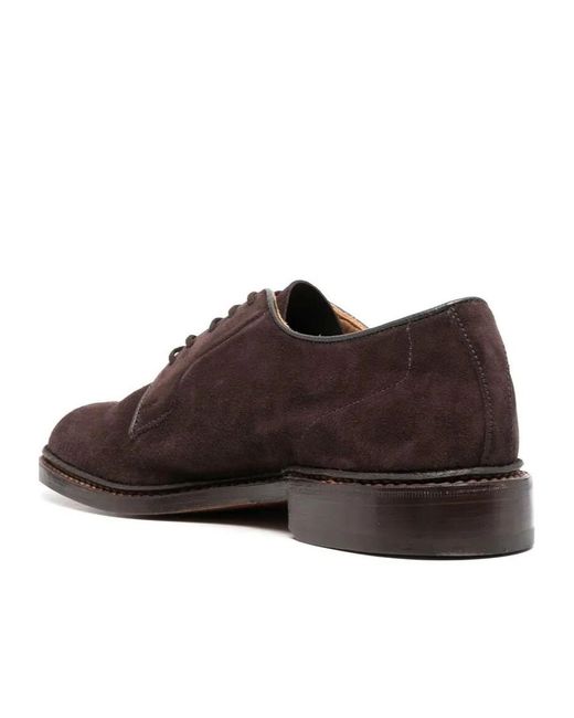 Tricker's Brown Lace-Up Business Dress Shoes for men