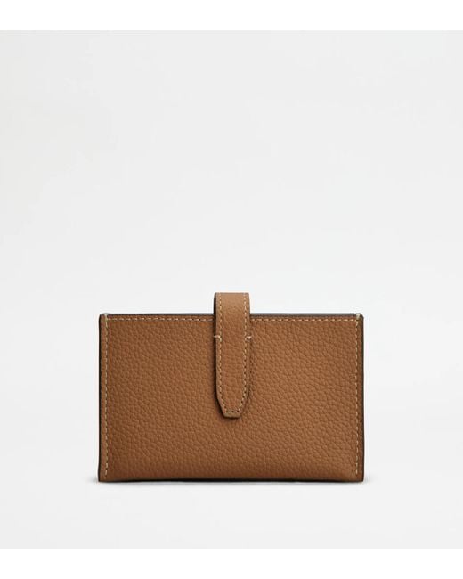 Tod's Brown Card Holder