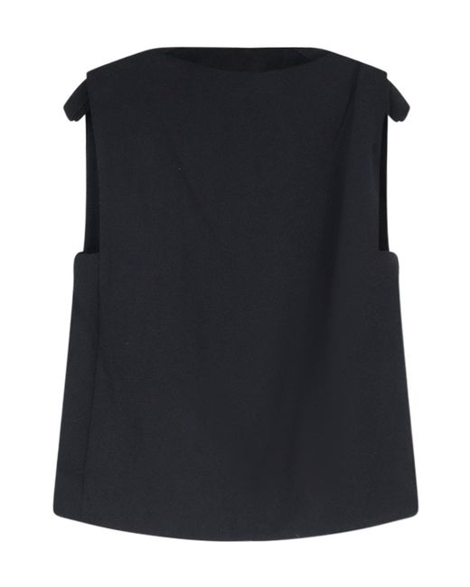 Vince Black Sleeveless Top