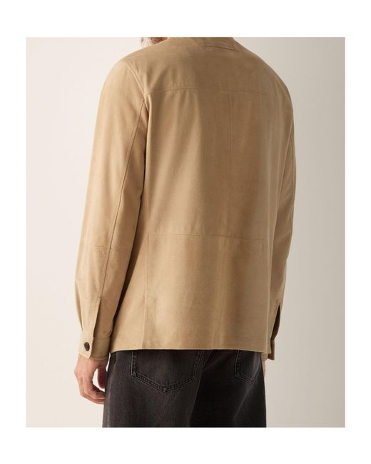 Zegna Natural Button-Up Jacket for men