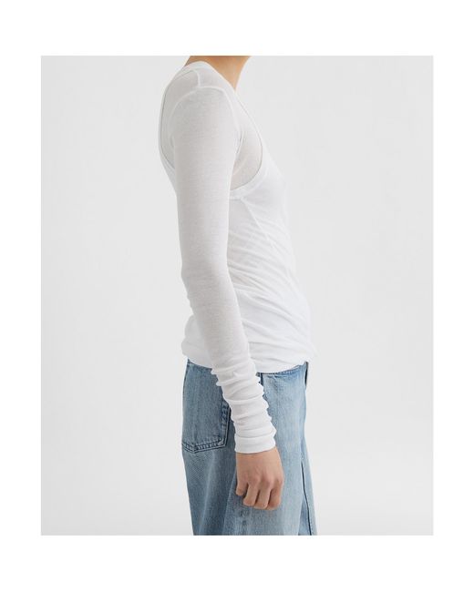 Jil Sander White Layered Crewneck T-Shirt