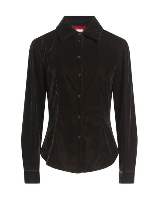 MAX&Co. Black Long Sleeve Shirt