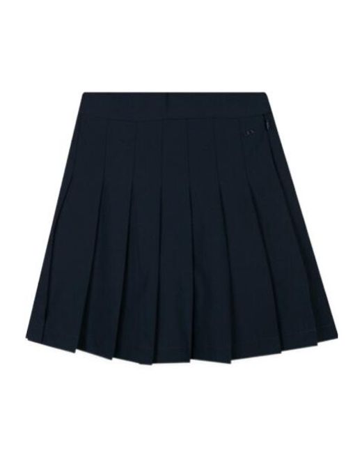 J.Lindeberg Blue Adina Pleated Golf Skirt
