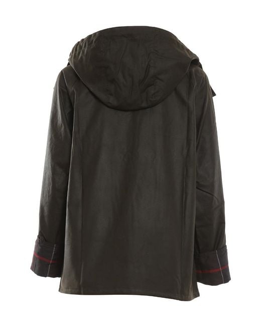 Barbour Black Avon Waxed Jacket