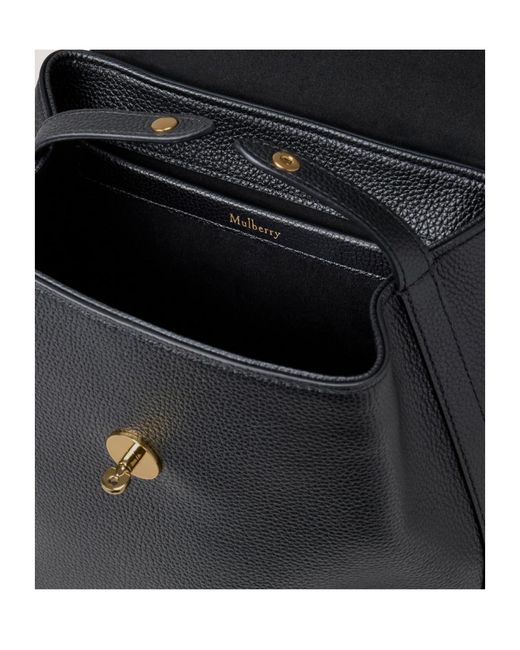 Mulberry Black Mini Bayswater Backpack