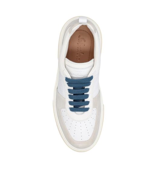 Ferragamo White Ferragamo Cassina Gancini Sneakers