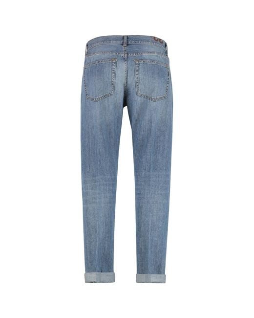 Dondup Blue Bray Regular Fit Denim Jeans for men