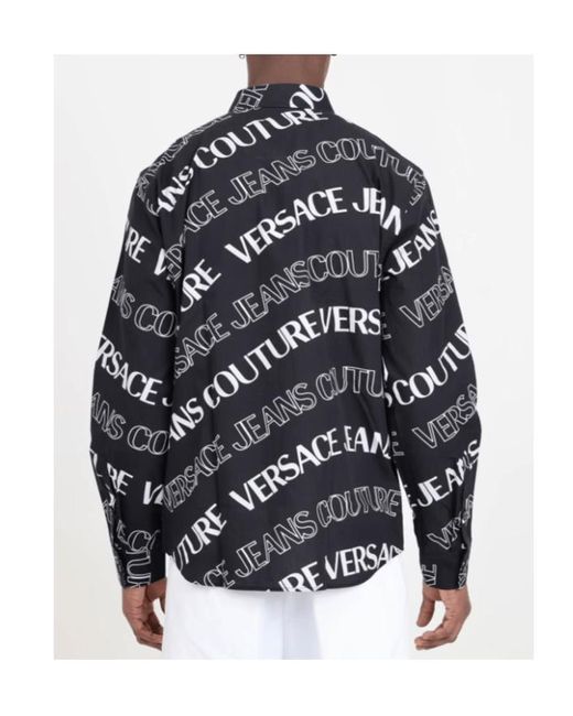Versace Jeans Black Shirts for men
