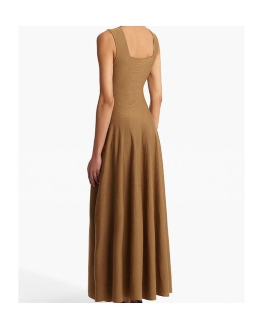 Khaite Brown Jodie Dress