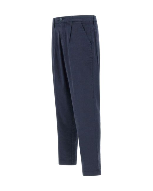 Re-hash Blue Jogger Style Pants for men