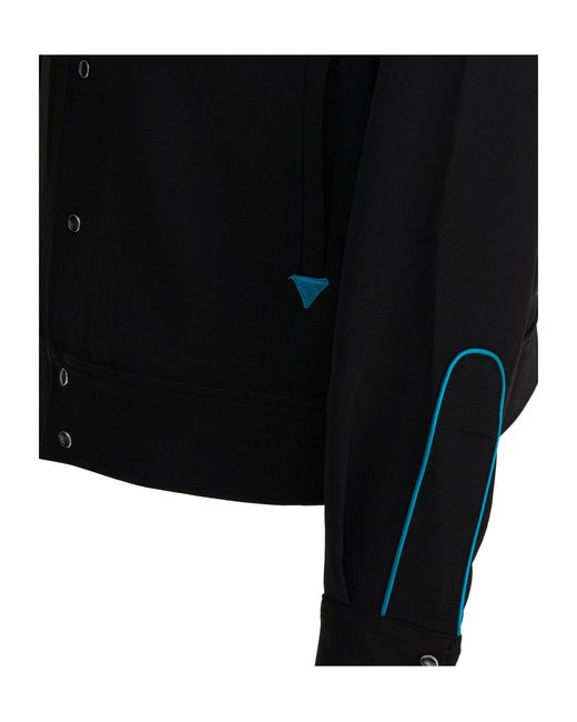Needles Black Long Sleeve Buttoned Jacket for men