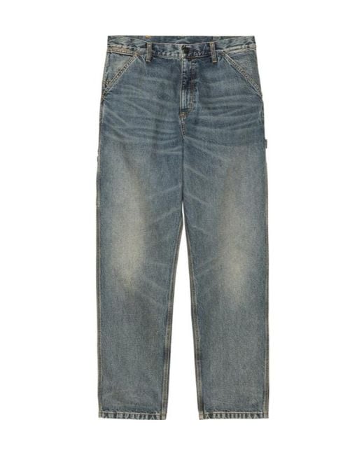 Carhartt Gray Single Knee Jeans for men