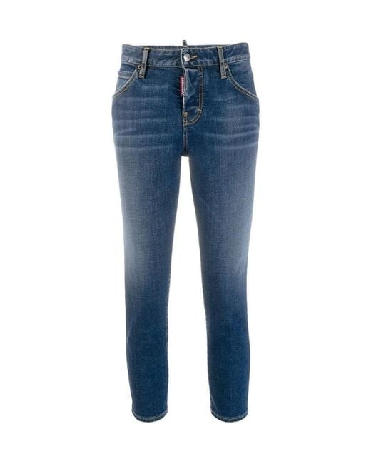 DSquared² Blue Nine-Point Slim Jeans
