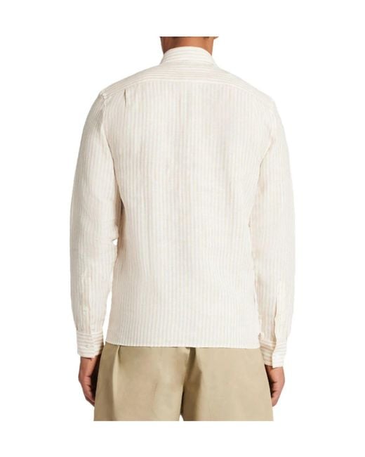 Lacoste Natural Button-Down Shirt for men