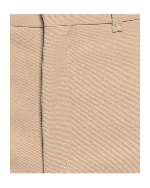 Chloé Natural Straight-Leg Casual Suit Pants