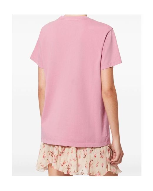Isabel Marant Pink Isabel Marant Étoile Aby Crewneck T-Shirt