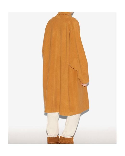 Isabel Marant Brown Elise Coat