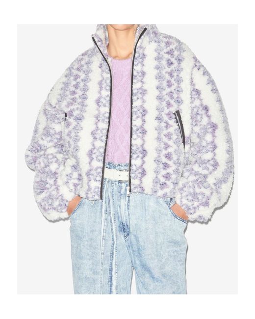 Isabel Marant White Mackensy Coat