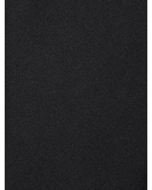 Zegna Black Pointed Tie for men