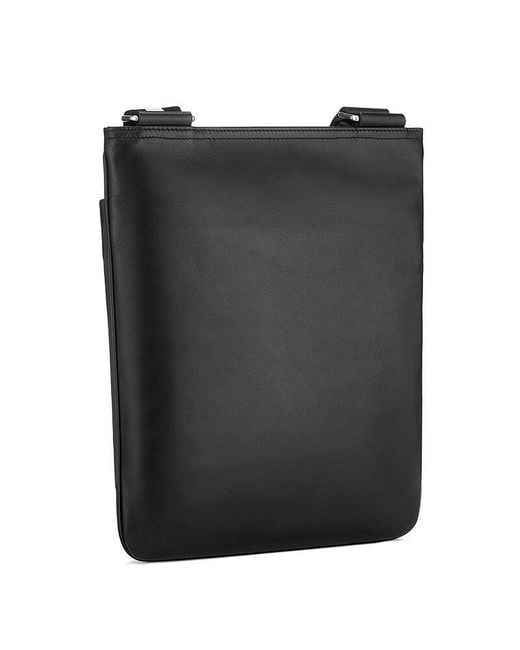 Bally Black Logo Shoulder Bag for men